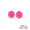 Accesorios Lindos de Cara Sonriente de Resina para Manualidades Pegamento de Crema Pasador Imán para Refrigerador Hebilla de Zapato Parche Decorativo Material