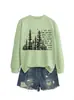 De todos os caminhos você Amazon Wish comércio exterior transfronteiriço moda e único moletom feminino outono e inverno