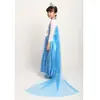 COS de Princesa Congelada Europeo y Americano para Halloween Nuevo Manto de Actividad Infantil Vestido de Princesa para Niña