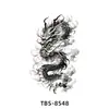Adesivos de tatuagem atacado transfronteiriço uma geração de adesivos de tatuagem TBS flores leão tigre lobo totem tatuagem