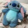Bolsa de Agua Caliente de Dibujos Animados Stitch Transfronteriza de Invierno, Juguete de Peluche Lindo Relleno de Agua, Muñeco Calentador de Manos, Juguete para Niña