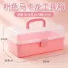 Caja de Almacenamiento para Caligrafía, Caja de Almacenamiento para Herramientas de Pincel, Caja de Pintura para Estudiantes, Caja de Herramientas de Arte, Los Cuatro Tesoros del Estudio