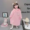 Ropa Infantil Bata de Noche para Niñas Otoño e Invierno Pijama para Bebé Ropa de Casa para Niña Bata de Noche Pequeño Demonio Bata de Baño