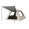 Tienda al por mayor para acampar al aire libre, pernocta, portátil, plegable, toldo 2 en 1, equipo completo para acampar, totalmente automático