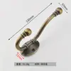 Gancho Doble Transfronterizo de Aleación de Zinc Macizo Accesorio de Gancho Multifuncional para Vestidor Gancho para Abrigos Herrajes para Puertas y Ventanas