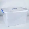 Caixa Plástica de Armazenamento para Miudezas Brinquedos Recipiente de Armazenamento Doméstico Capacidade Grande Caixa de Armazenamento Tamanho Grande Caixa Organizadora para Colchas Roupas Atacado