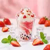 Imanes para Refrigerador de Acrílico Creativos Comida Lindos Taza de Té con Leche Imanes de Decoración para Refrigerador DIY