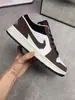 Zapatos de Baloncesto Bajos Aj1 Originales Puros de Putian Tenis Aj1 para Mujer Azul Fuerza Aérea Gris Humo Joe 1 Tenis Panda Blanco y Negro