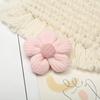 Tejido de punto a mano flor de cinco pétalos accesorios de flores de tela accesorios decorativos diy tocado para niñas accesorios de ropa al por mayor
