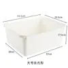 Tina Rectangular Grande Gruesa de Plástico para Uso Doméstico para Lavar la Cara, Tina para Lavar Verduras de Cocina, Tina de Lavandería, Tina para Bebé