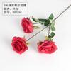 Flor artificial estilo chinês sala de estar exibição de mesa rosa flor de seda casamento auditório decoração 3 rosas búlgaras