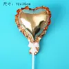 Decoración de estrella de cinco puntas Ángel amor pastel globo de película de aluminio enchufe Tarjeta de nube Perla unicornio adornos para hornear