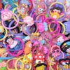 Popular Puesto Callejero Cintas para el Cabello de Niños, Nuevas Cuerdas para el Cabello, Versión Coreana Dibujos Animados Kt Sanrio Lindas Bandas de Goma Pequeñas para Bebé Accesorios para el Cabello