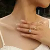 Collar con Broche de Corazón Transfronterizo Europeo y Americano para Mujer, Cadena para Clavícula Personalizada de Acero de Titanio de Lujo Ligero, Collar de Gama Alta de Nicho Estilo Ins