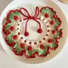 Pacote de Material DIY para Cachecol de Gatinho Fofo de Crochê de Lã Acessórios para Animais de Estimação Feitos à Mão para Presentes