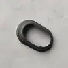 Suporte de Cobertura C para Guarda-corpo de Varanda Acessórios para Tubo Oval 40*80 Acessórios para Guarda-corpo de Edifício Acessórios de Fixação para Guarda-corpo