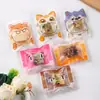 Nuevas Bolsas de Empaque para Pasteles de Copo de Nieve, Bolsitas para Té de Flores, Galletas de Turrón, Bolsas Selladas para Máquina de Dulces de Turrón, Bolsas Transparentes Escarchadas, Paquete de 100