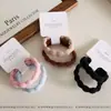 2 Peças~ Novos Elásticos de Cabelo de Qualidade Coreana Que Não Danificam o Cabelo, Elásticos de Borracha Suaves e Altamente Elásticos Anéis de Cabelo