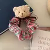 Ligas para el Cabello de Oso de Dibujos Animados para Otoño e Invierno, Lindos Accesorios para el Cabello, Ligas con Moño, Ligas para el Cabello con Moño de Gato, Bandas Elásticas para el Cabello