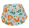 Sombrero de pescador para niños transfronterizo verano nuevo sombrero para el sol sombrero con estampado de dibujos animados sombrero para el sol para bebé venta al por mayor T492