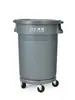 Lixeira Comercial para Catering e Resíduos de Cozinha, Grande Capacidade, com Rodas, Tamanho Grande, com Tampa, Lixeira Externa