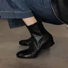 La piel de vaca de primera capa es extremadamente suave~Botines retro de cuero genuino de 3 cm estilo francés para mujer, botas estilo Martin y botines de tacón bajo robustos para otoño e invierno