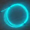 Alambre de luz fría EL ultrafino alambre luminoso máscara ojos luminosos luz nocturna lámpara de luz fría cuerda luminosa luz accesorios de baile fluorescentes luz