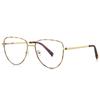 Gafas ópticas progresivas 3094 metal pintura colorida marco de gafas anti-luz azul nuevo estilo llano transfronterizo europeo y americano
