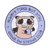 Broches Redondos de Animais Fofinhos e Curativos: Bottons de Humor de Hamster, Panda Vermelho e Gambá, Acessórios para Roupas e Bolsas Atacado