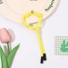 Nuevo Miumiu Miu Mismo Estilo Cuerda Trenzada Personalidad Creativa Cuerda de Muñeca Ajustable Accesorios Llavero Cordón