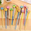 Lápis com Borracha para Alunos do Ensino Fundamental Material Escolar Infantil Desenho Animado Fofo Escrita Jardim de Infância Lápis de Desenho Animado Papelaria