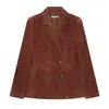 Fabricante de ropa para mujer transfronterizo al por mayor 2026 nueva moda elegante ropa para mujer al por mayor blazer de manga larga ajustado