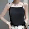 Camisola de Seda Helada de Nuevo Estilo para Verano Transfronterizo, Camiseta sin Mangas Base para Mujer para Usar por Encima o por Debajo, Top de Talla Grande para Mujer, Estilo Chica Caliente de Verano