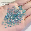 Rhinestones de Circonita Marquise Brillante para Uñas Mini Pequeños Rhinestones de Circonita con Base Plana Decoraciones para Uñas Espiga de Trigo Rhinestones Marquise Diamantes para Uñas