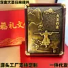 Moldura de Foto Ornamento Rei Macaco Retorna Ouro Puro 999 Ornamento de Mesa Dourado Decoração de Escritório Cultural e Criativa Folha de Ouro Presente Cultural e Criativo