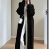 Nuevo Abrigo Elegante de Longitud Media 2026, Cárdigan de Punto, Holgado y Relajado, Abrigo Grueso de Suéter para Otoño e Invierno