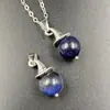Pedra de Cristal de Bruxa Pingente de Bruxa Chapéu Pontudo Mágico Colar Pingente de Chapéu de Natal Acessórios de Jade Natural