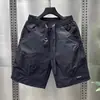Pantalones Cortos Casuales Rectos Holgados Finos de Moda para Hombre Verano 2026 Pantalones Cargo de Bolsillo Versátiles