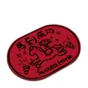 Alfombra de Baño de Tierra de Diatomeas Roja de Año Nuevo del Caballo, Absorbente de Agua, Secado Rápido, Antideslizante, Alfombrilla Ovalada Festiva para Baño del Hogar