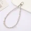 Colgante de Teléfono Móvil con Cuentas de Piedra Natural Transfronterizo Moda Versátil Colgante de Llavero para Funda de Teléfono Móvil