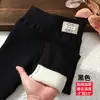 Leggings para Niña Otoño e Invierno Ropa Exterior Cintura Alta Algodón Pantalones Gruesos para Niños Pantalones de Algodón para Niños Grandes Pantalones de Polar de una Pieza