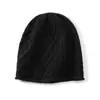Diseño jacquard de alta resistencia, gorro de punto de moda para mujer 100% cachemira pura con forma de medusa, para el día a día