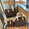 Bolso de Mano para Mujer Transfronterizo Tipo Almohada con Patrón de Monograma, Popular Bolso Casual Versátil de Nueva Moda