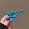 Pasador con un Toque de Alta Gama, Pinza Azul Retorcida, Accesorio para el Cabello para Mujeres, Adorno para la Parte Trasera de la Cabeza, Herramienta de Peinado al por Mayor