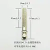 Cubierta Protectora de Sonda para Sensor de Temperatura y Humedad Sensible a Altas Temperaturas de Metal sht10 11 20 30 Módulo Carcasa a Prueba de Polvo