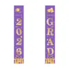 2026 Decoração de Temporada de Formatura Transfronteiriça, Casais de Formatura, Festa de Formatura, Carnaval, Celebração de Conclusão, Cortina de Porta, Bandeira Pendurada, Venda por Atacado, Personalização