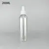Frasco Pequeno Transparente com Borrifador, Frasco Pequeno com Borrifador, Frasco Dispensador de Álcool, Frasco Pequeno com Borrifador para Casa, Frasco Pequeno de Plástico Transparente, Frasco Transparente Dispensador de Líquido