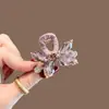 Pinza Decorativa Pequeña de Garra Estilo Coreano Pinza Lateral Suave Pinzas para Fijar Mechones Rebeldes Accesorios Simples para el Cabello