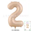 Globos Digitales de Tarjeta de 40 pulgadas Cubierta Dura Envueltos Individualmente Tarjeta de Papel Globos de Papel de Aluminio Globos de Decoración para Fiesta de Cumpleaños Venta al por Mayor