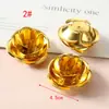 Acessórios de Flores de Metal, Flores Tridimensionais de Ferro, Adereços de Cabeça Estilo Antigo Hanfu, Artesanato DIY, Roupas, Iluminação, Materiais Decorativos